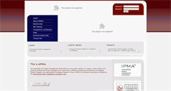 Desktop Screenshot of apmsa.org.za