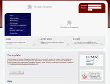 Tablet Screenshot of apmsa.org.za