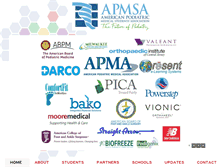 Tablet Screenshot of apmsa.org